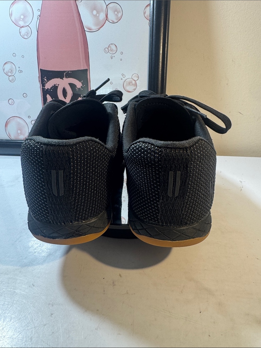NOBULL Unisex Outerwork Black Training Shoes w/Gum Sole - Size M6.5 / W8 - Picture 6 of 10